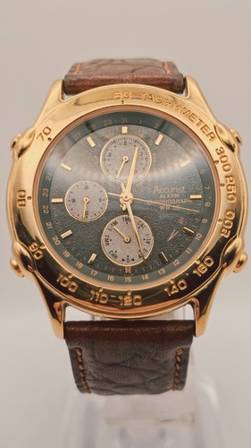 Vintage accurist 6w50 - vintage, alarm
