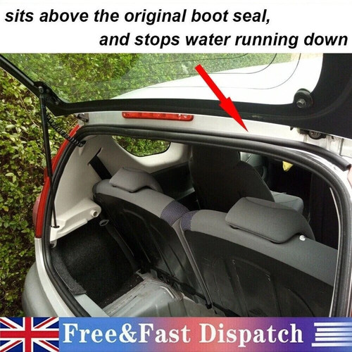 Waterproof boot tailgate - boot, seal