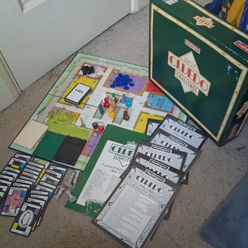 Cluedo waddingtons super - cluedo,