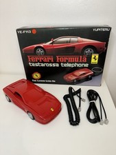 Vintage Ferrari Testarossa Telephone YE-F113 Yupiteru Boxed Mint Rare