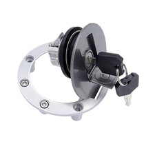 Steel Motorbike Oil Tank Cap With 2 Keys Fuel Cap Motorcycle Gas Tank Cover