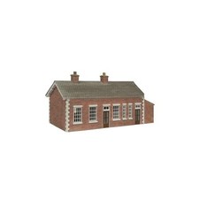 Scenecraft 44-0179B S&DJR Brick Station Chocolate and Cream