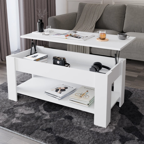 Wooden coffee table with - wooden,