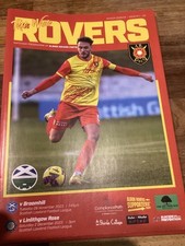 2023/24 Albion Rovers v Broomhill [DEFUNCT] (28 Nov) & Linlithgow Rose (2 Dec)