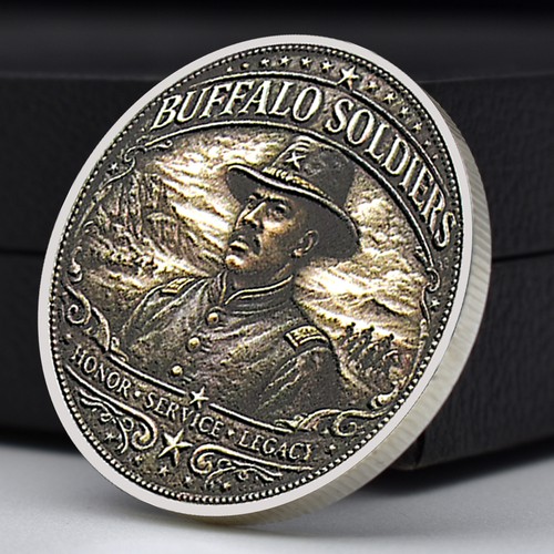 Buffalo soldiers commemorative - buffalo,