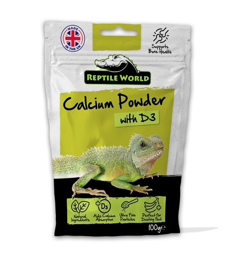 Reptile world calcium powder - reptile,