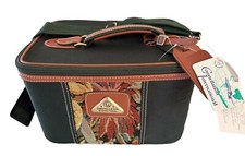 Constellation Vintage Beauty Holdall Cosmetics Vanity Case Green