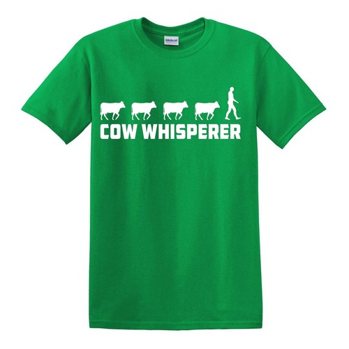 Cow whisperer shirt - cow, farmer