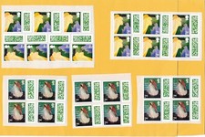 25 x 2nd Class Christmas barcoded UNFRANKED OFF PAPER WITH FULL GUM F/V £21.75