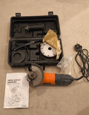 Von Haus Angle Grinder and  Accessories Used Once VGC