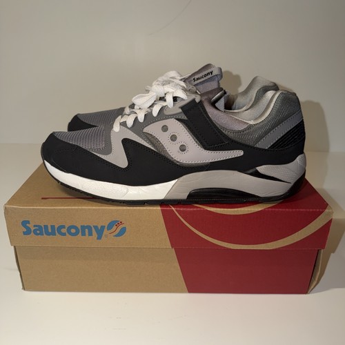 Saucony grid 9000 gray - gray, black