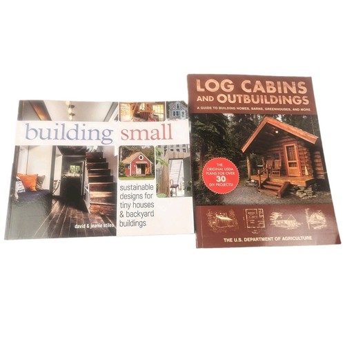 Building small log cabins - log,