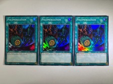 3 x Polymerization RA03-EN051 Super Rare 1st Edition YuGiOh Playset NM