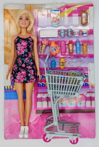 Barbie doll grocery store - doll,