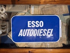 Esso Auto Diesel Sticker Fuel