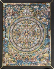 BUDHHA LIFE BIG CIRCLE MANDALA