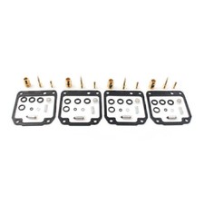 For YAMAHA XJ550 1981-1983 XJ 550 R Carburetor Carb Repair Rebuild Kit 4 Set