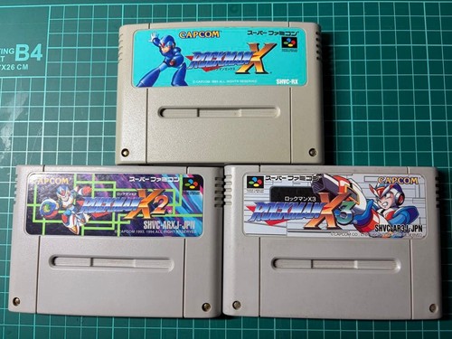 Rockman series super famicom - rockman, x