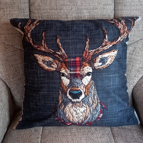 Deer stag black - stag, &