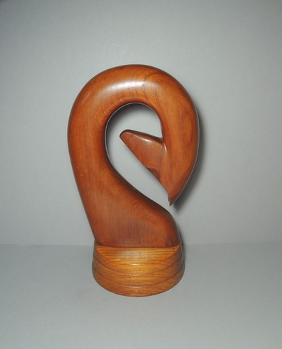 Vintage teak stylised horse - vintage, teak?