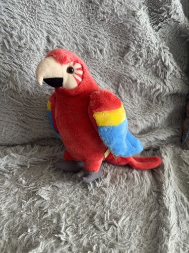Animigos macaw parrot - animigos, plush