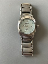 FILA Watch - Womens/Youth Metallic Blue Dial, Stainless Steel SPARES OR REPAIR