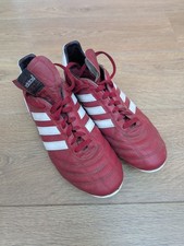 Adidas Kaiser 5 FG Men's Football Boots Red Size 8.5 Good Condition