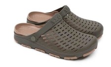 Fox Khaki clogs - Fishing/Outdoor/Camping Clogs - Free Delivery