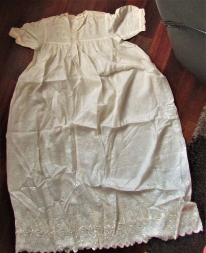 Vintage baby christening gown - vintage,