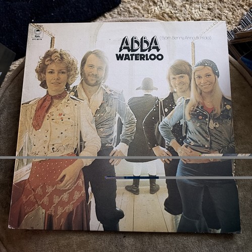Abba 1974 waterloo black - abba, 12"