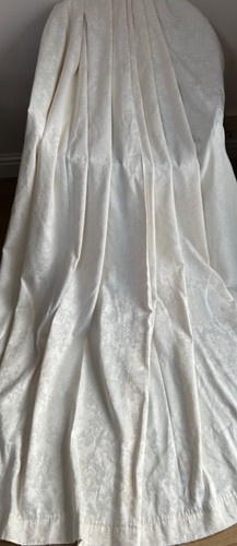 Lovely vintage cream jacquard - lovely,