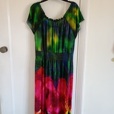 Colourful Beach Cover Up Maxi