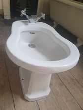 Bathstore Savoy Floorstanding Bathroom Toilet Bidet with taps Brand New Unused