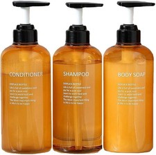 3 Pack 500ml Hand Pump Bottle