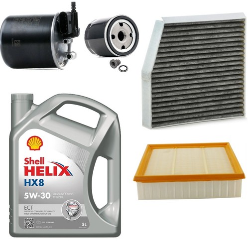 Shell hx8 filters full - shell,