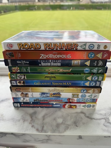 Kids children dvd bundle - children's, x
