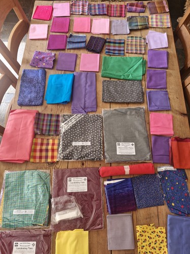 4kg fabric bundle job lot - fabric,