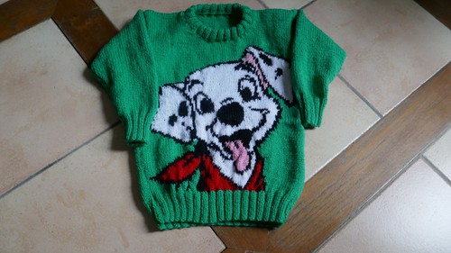 Hand knitted from france - knitted,