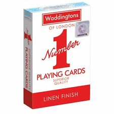 Classic Red Waddingtons Number 1 Playing Cards