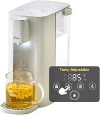 Bear 3L Hot Water Dispenser,2050W Fast Boil,6 Temperature Presets,with LED Light