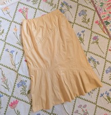 Vintage Hucke Tan Faux Leather