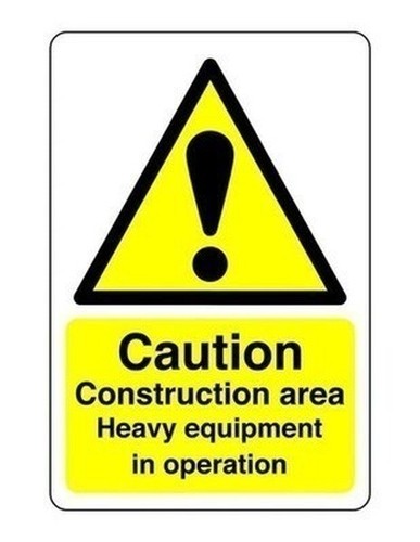 Danger construction plant