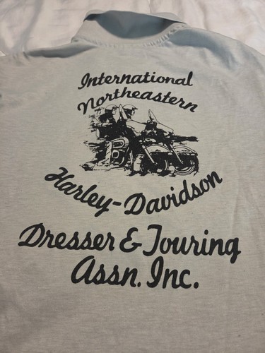 Vtg 80s harley davidson polo - vtg,