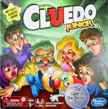 CLUEDO JUNIOR by Hasbro Gaming 2018 - Case of the Broken Toy (5+) - Complete
