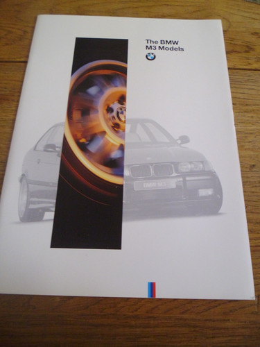 Bmw brochure 1995 96 - m3, 1995/96
