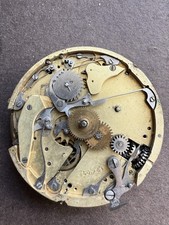 Antique Quarter Repeater Pocket Watch Movement Spare Repair