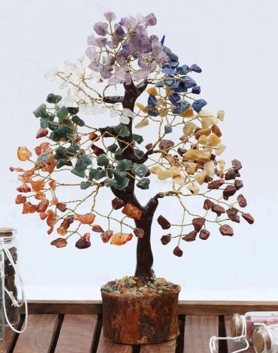 Chakra crystal tree life - chakra, of