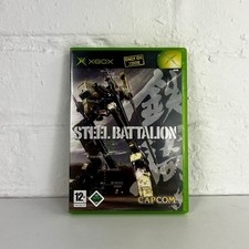 Steel Battalion Xbox 2002 Case & Manual Only – No Disc – Rare & Vintage #232