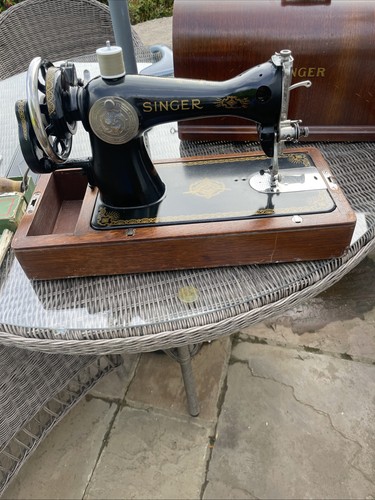Vintage singer sewing machine - sewing,