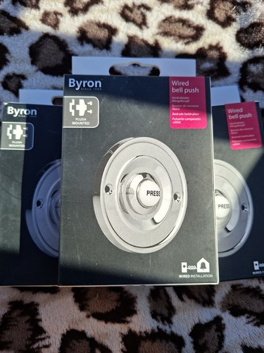 Byron flush mounted wired bell - wired,